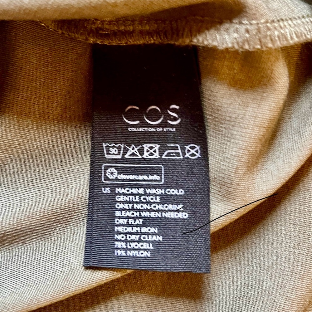 COS Ruffle Sleeve Dress - Size S - Picture 3 of 7